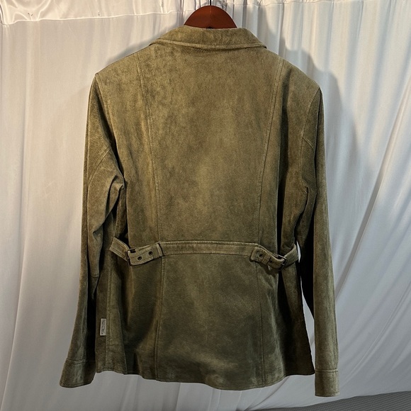 Pacific Trail Outdoor Wear Olive Suede Jacket - Picture 5 of 5